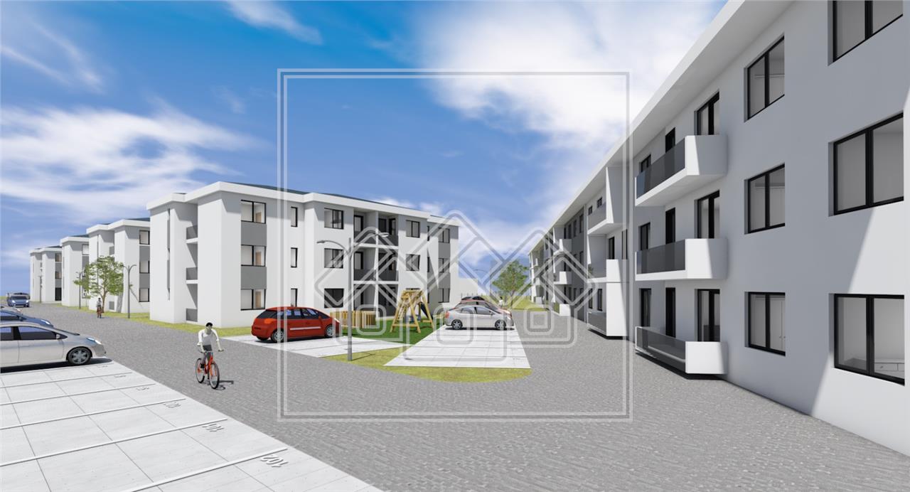 Apartment for sale in Sibiu - Selimbar - 1st floor - new complex