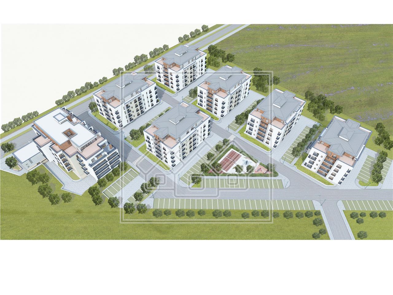 Apartament de vanzare in Sibiu - C3 - finisat  - Intabulat