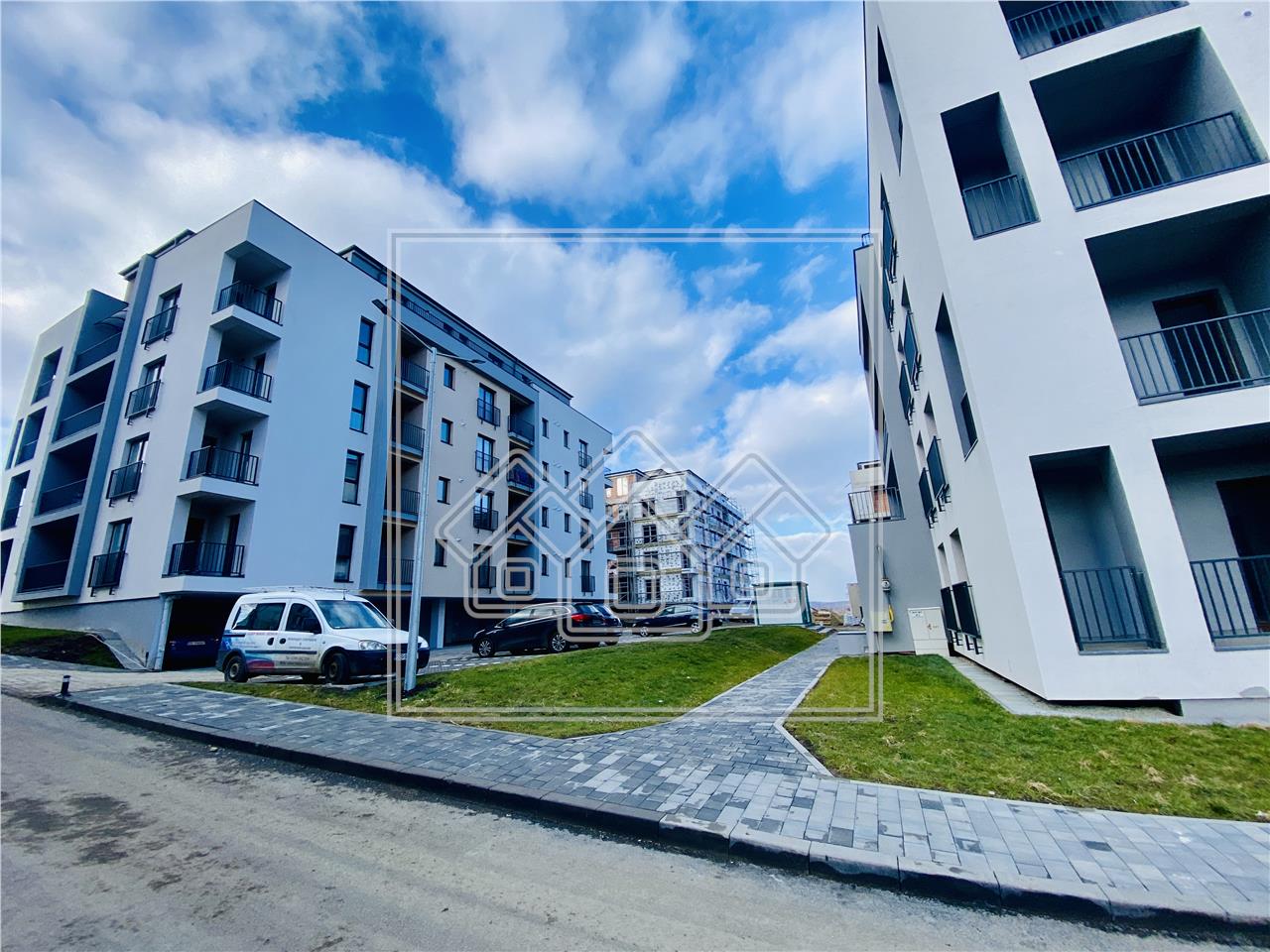 Apartment for sale in Sibiu -block with elevator and storage room