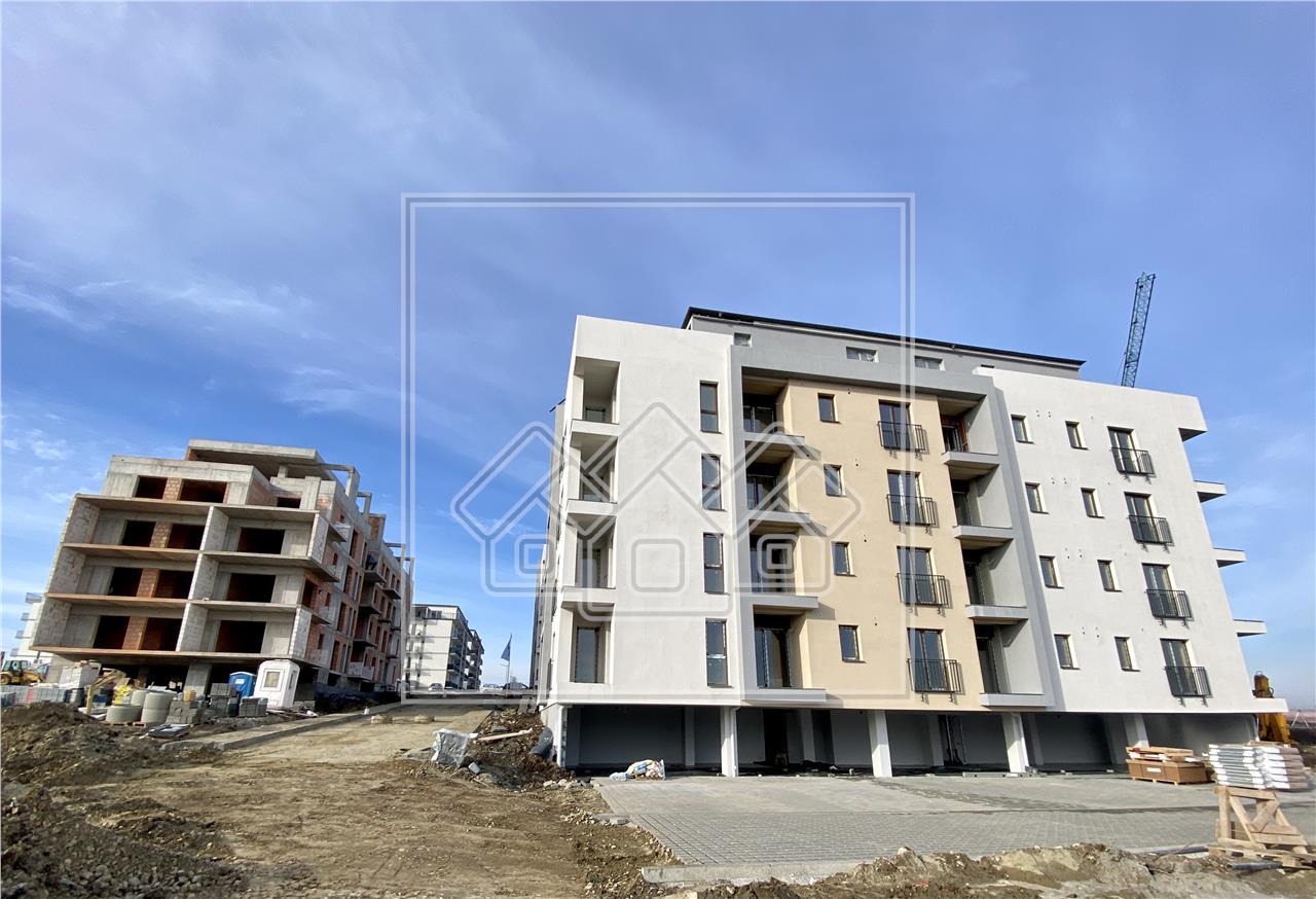 Apartment for sale in Sibiu - 2 rooms - elevator and storage room