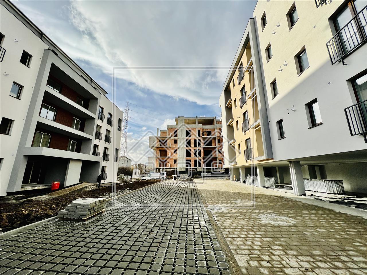 Apartment for sale in Sibiu - 2 rooms - elevator - storage room