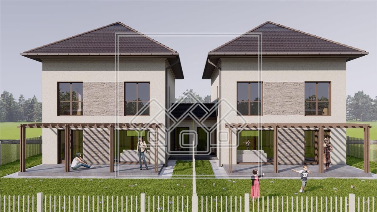 House for sale in Sibiu - Selimbar - detached - white delivery
