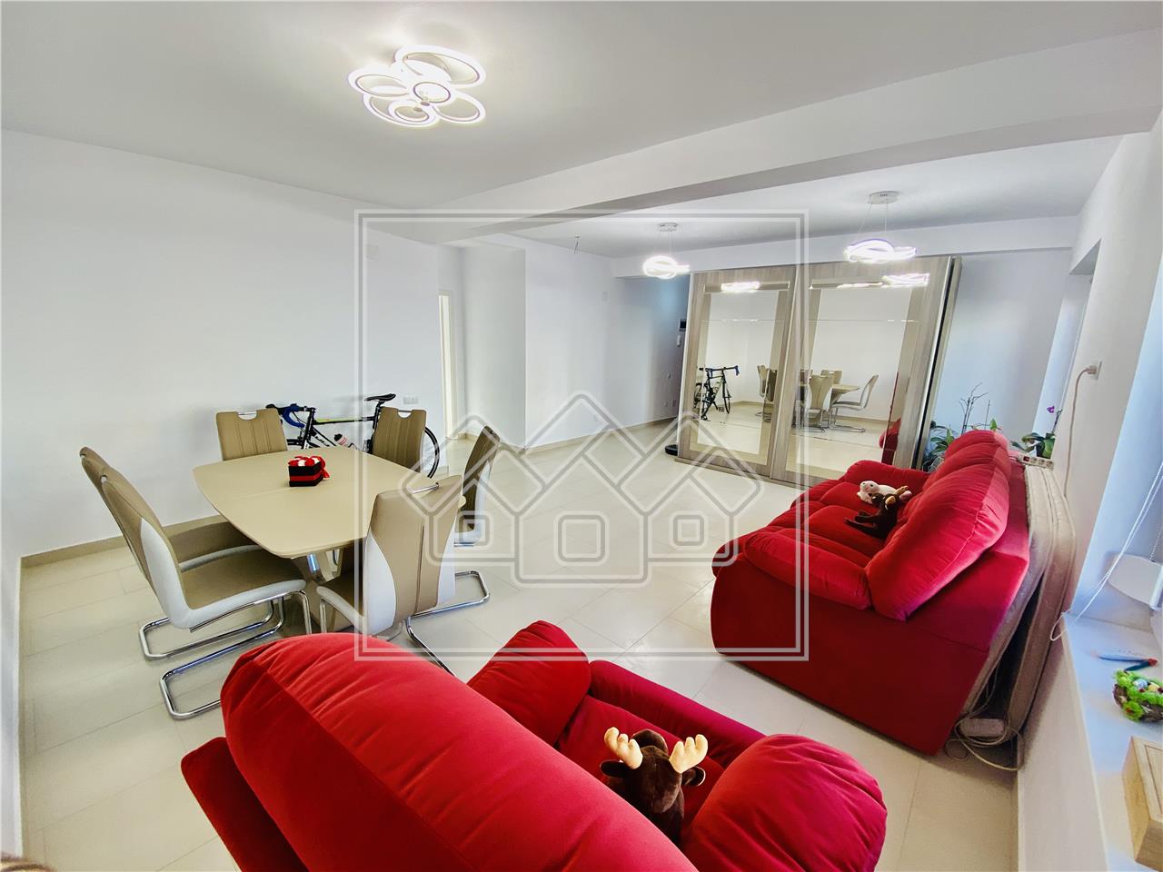 Apartament de vanzare in Sibiu -2 camere si balcon-etaj 1/2-Turnisor