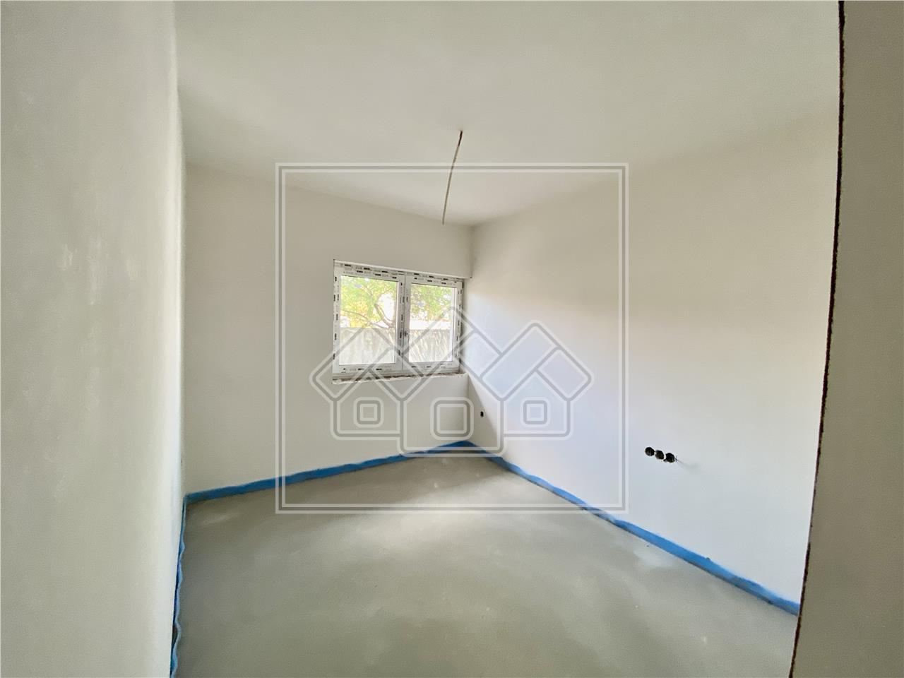 Apartment for sale in Sibiu - 3 rooms, 2 bathrooms and garden