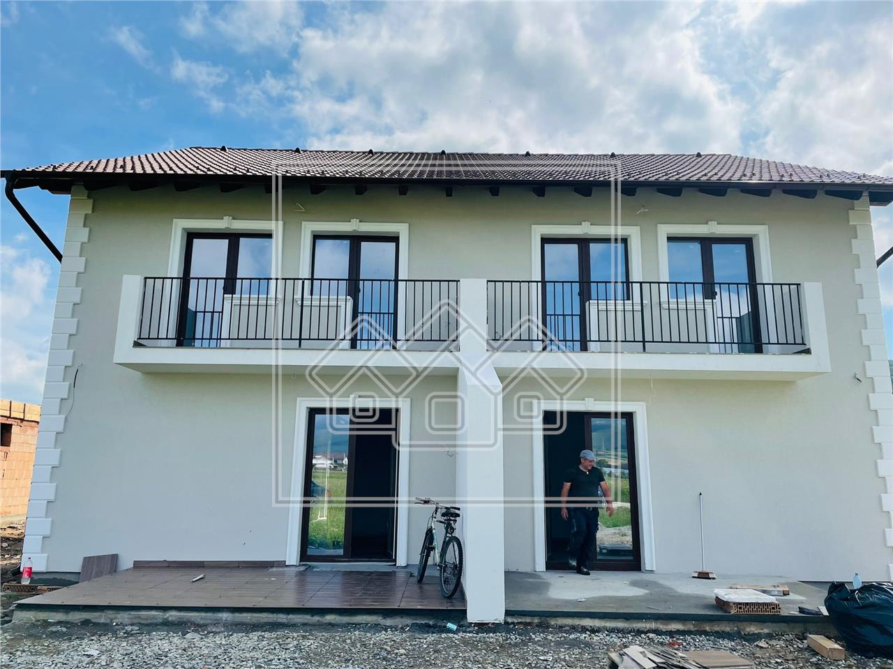 Casa de vanzare in Sibiu - Talmaciu - Tip Duplex - cu Gradina