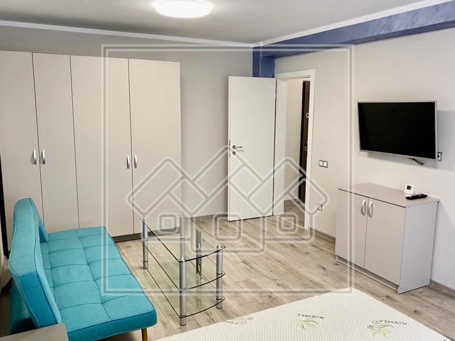 Apartament 1 camera de inchiriat in Sibiu - Mihai Viteazu - terasa