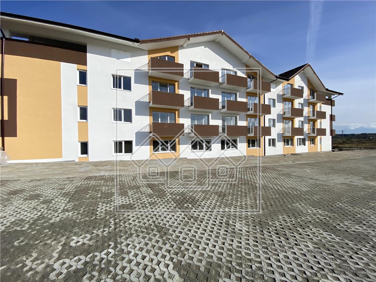 2 room apartment for sale in Sibiu - new and listed building