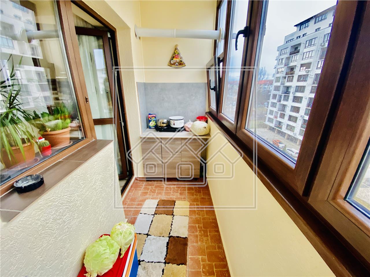 Apartament de vanzare in Sibiu - 3 camere si balcon - Doamna Stanca