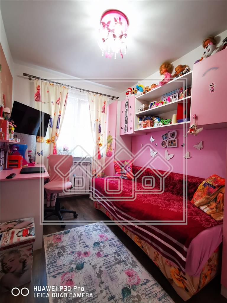 Wohnung zu verkaufen in Sibiu - 3 Zimmer, 1 St, Balkon - Vasile Aaron