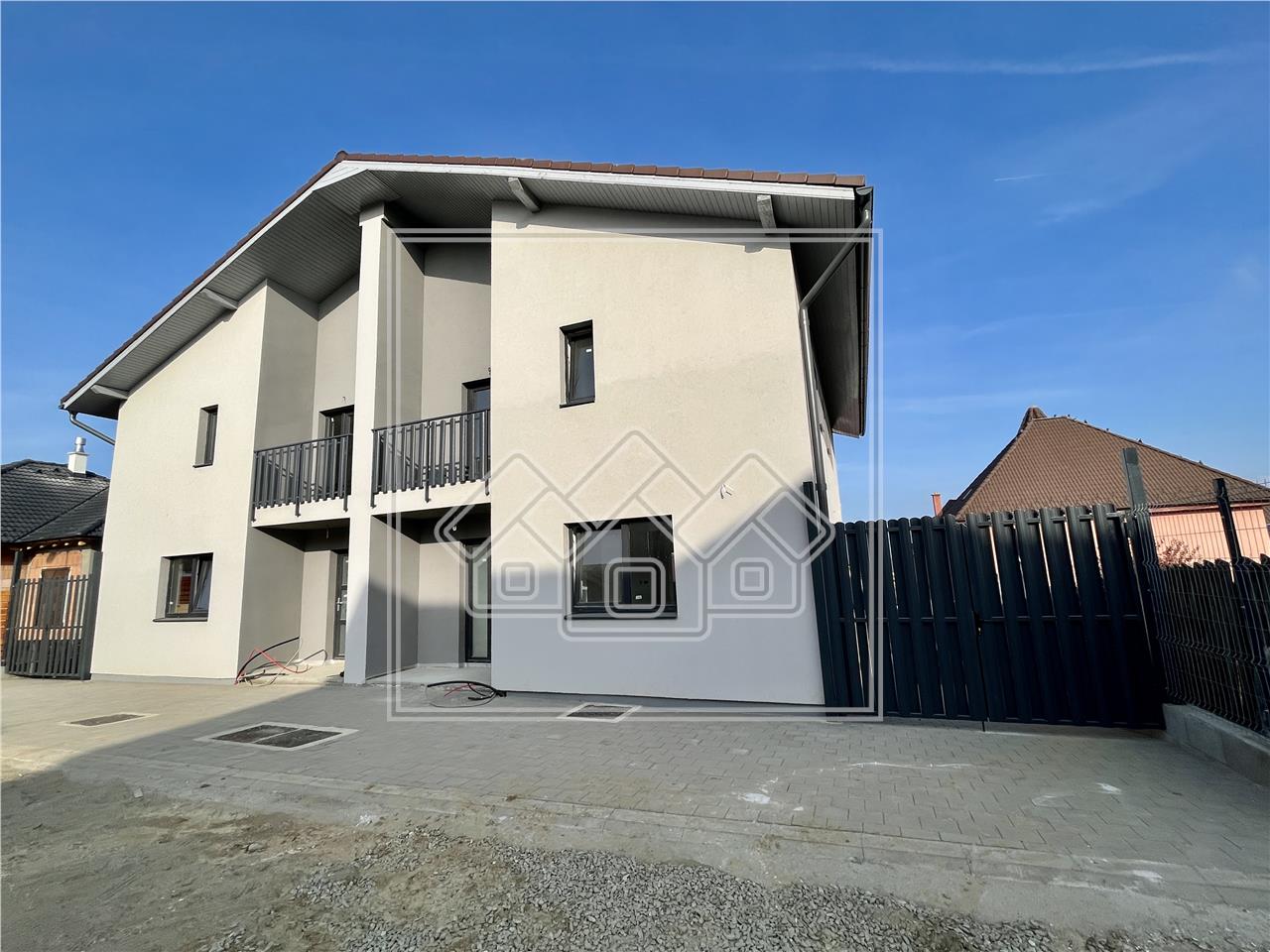 House for sale in Sibiu - duplex - 4 rooms - 2 parking spaces