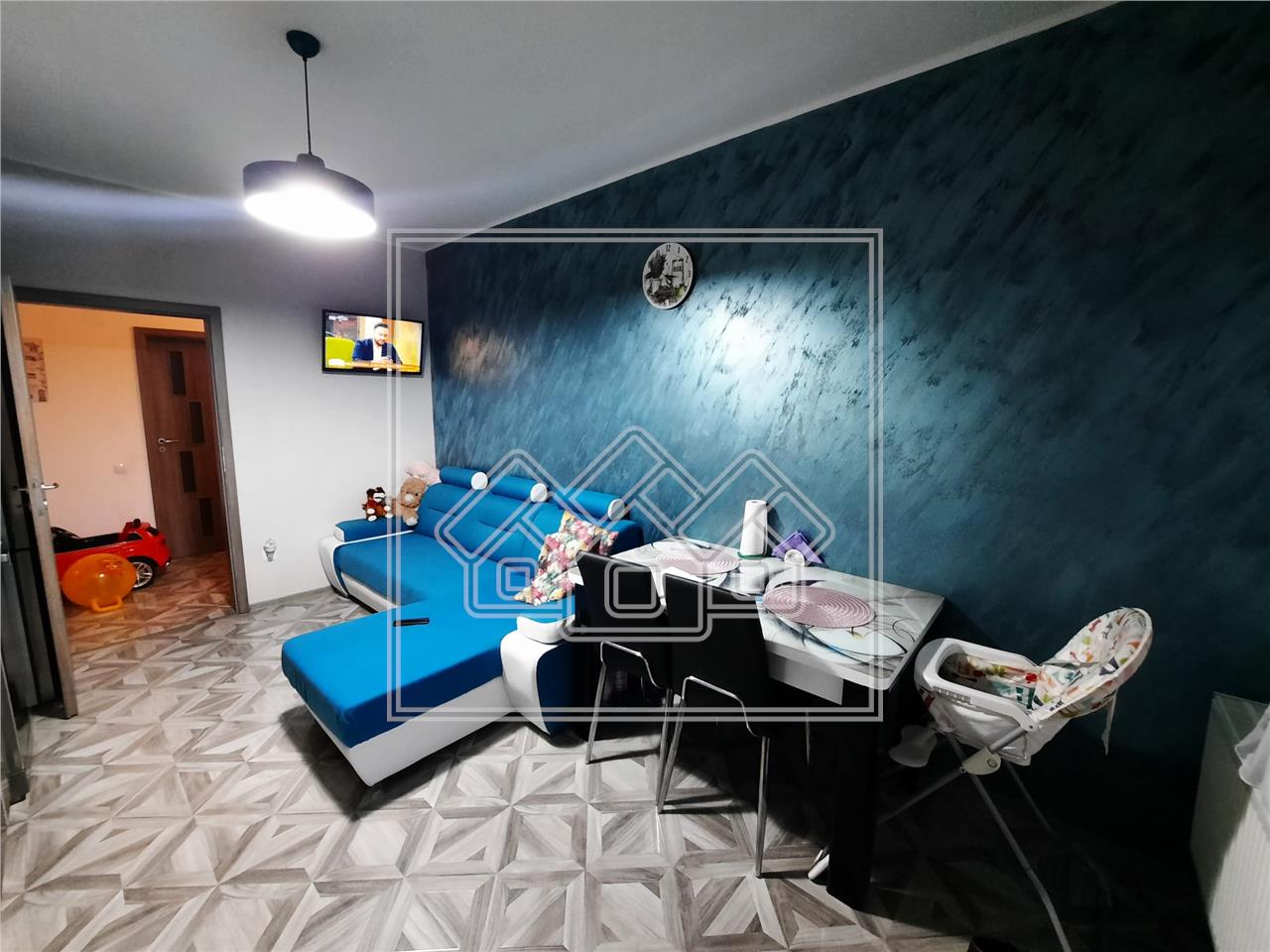 Apartament de vanzare in Sibiu - 60 mp utili - curte 90 mp