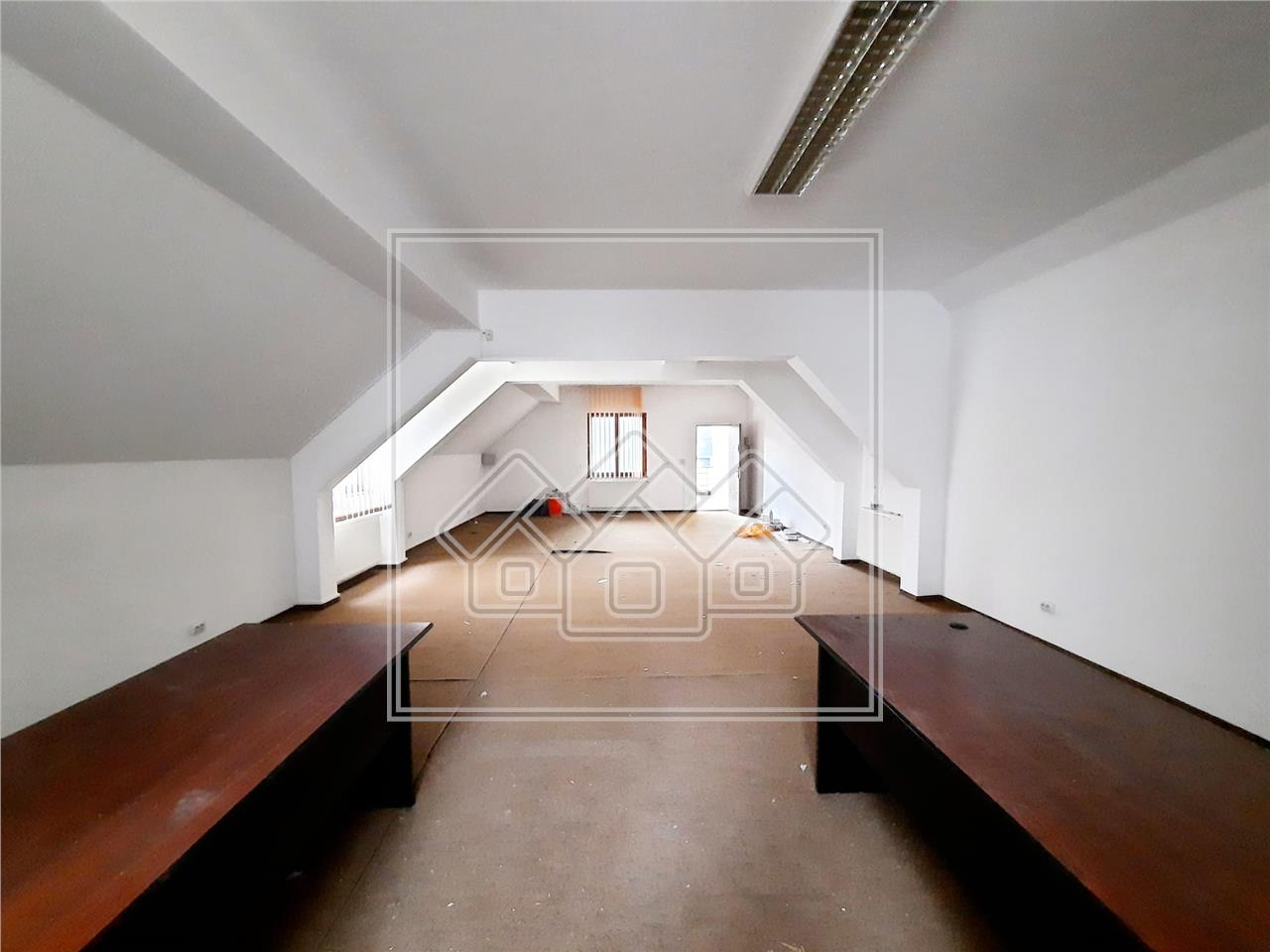 Commercial space for rent in Sibiu - 2 levels - Valea Aurie area