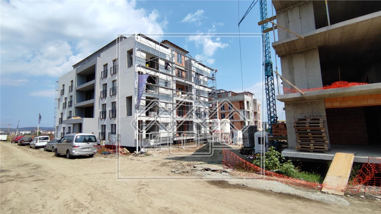 Apartament de vanzare in Sibiu - C3 - 2 logii - bloc cu lift si boxa