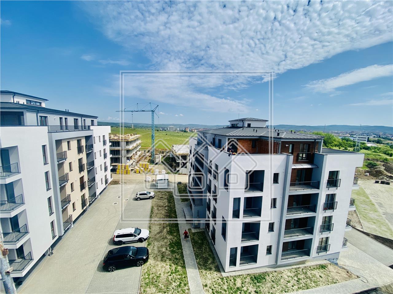 Apartament de vanzare in Sibiu - C3 - Intabulat - bloc cu lift si boxa