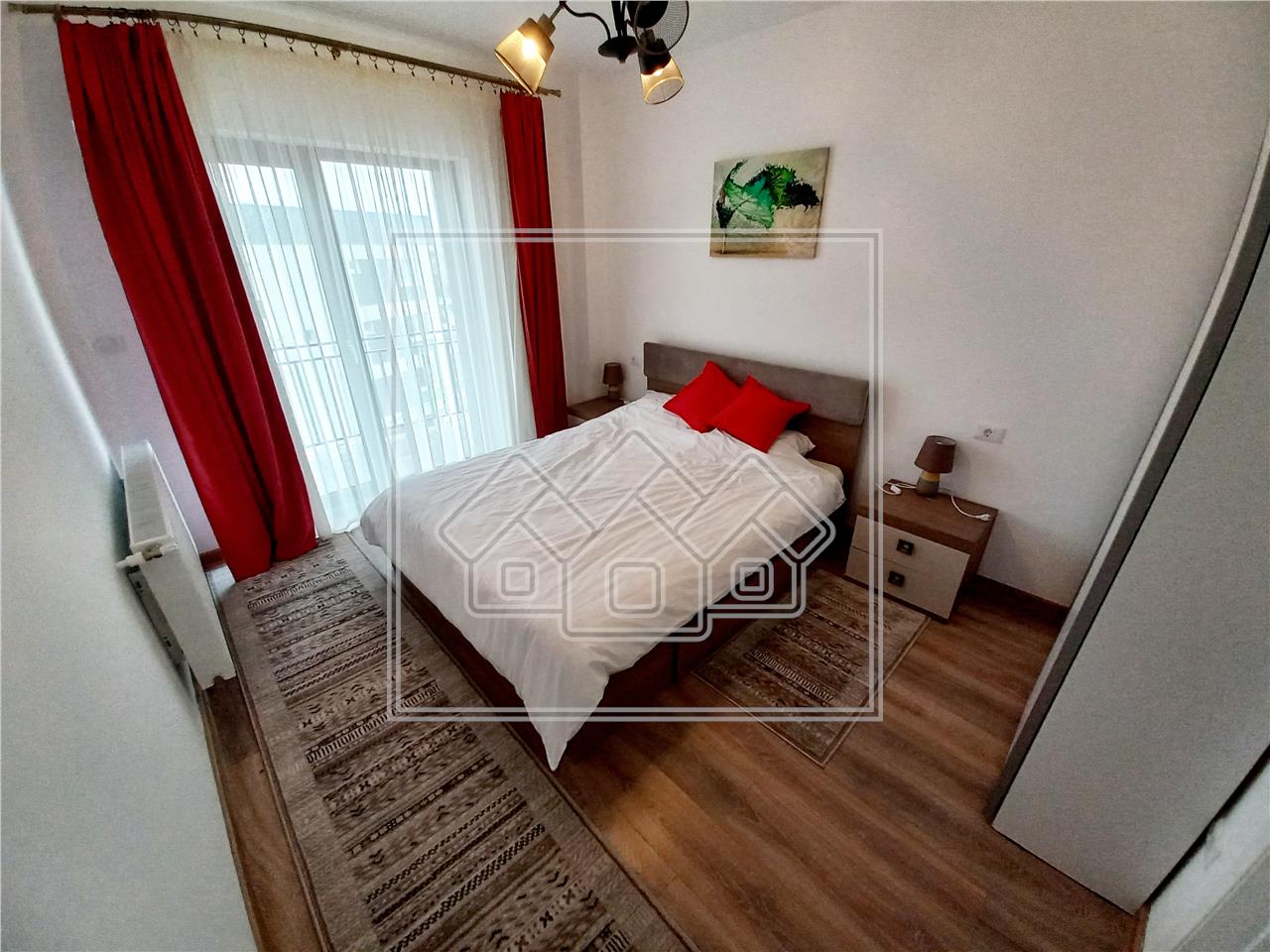 Apartment for rent in Alba Iulia - 2 rooms - balcony - parking space