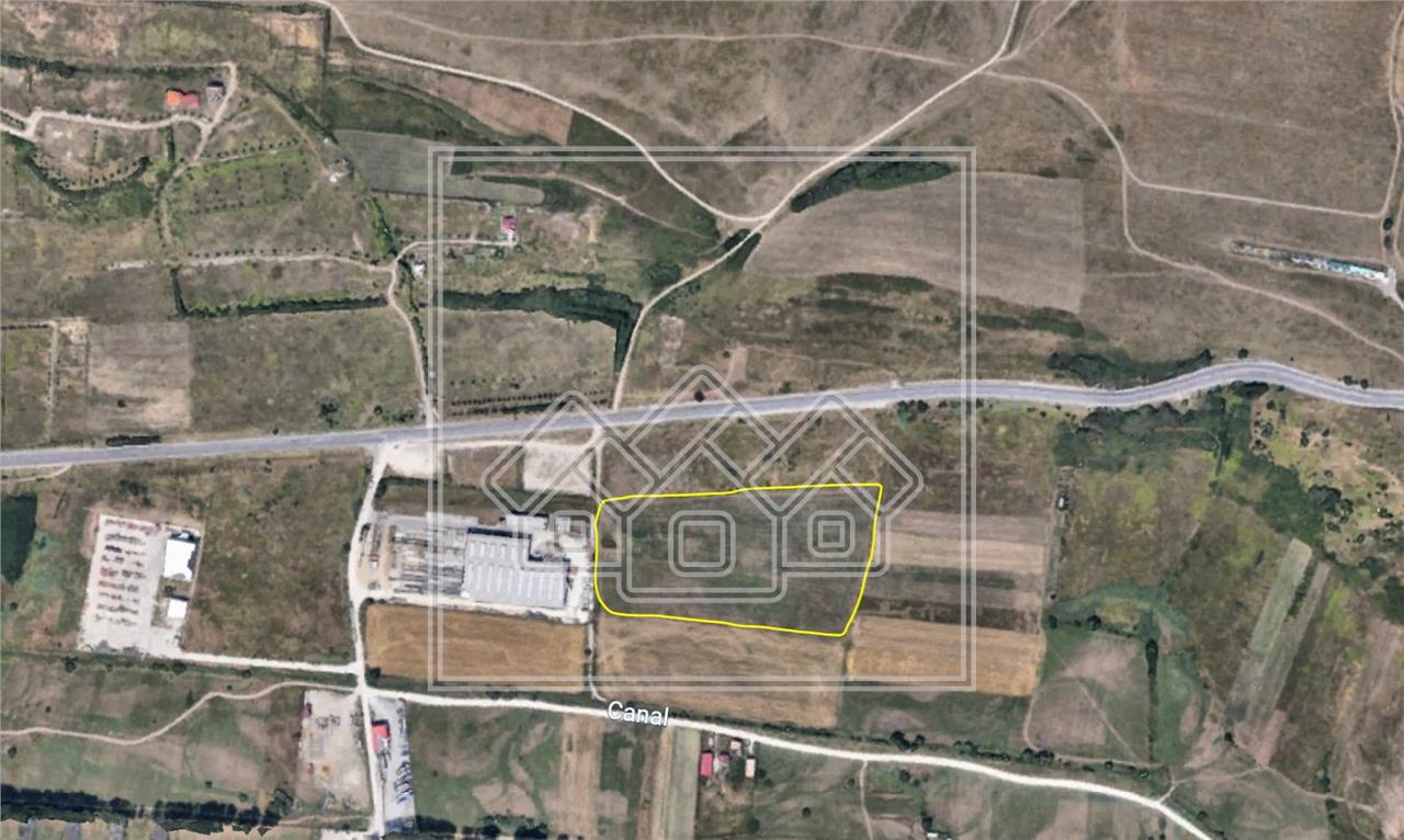 Land for sale in Sibiu - Cristian - 22,800 sqm