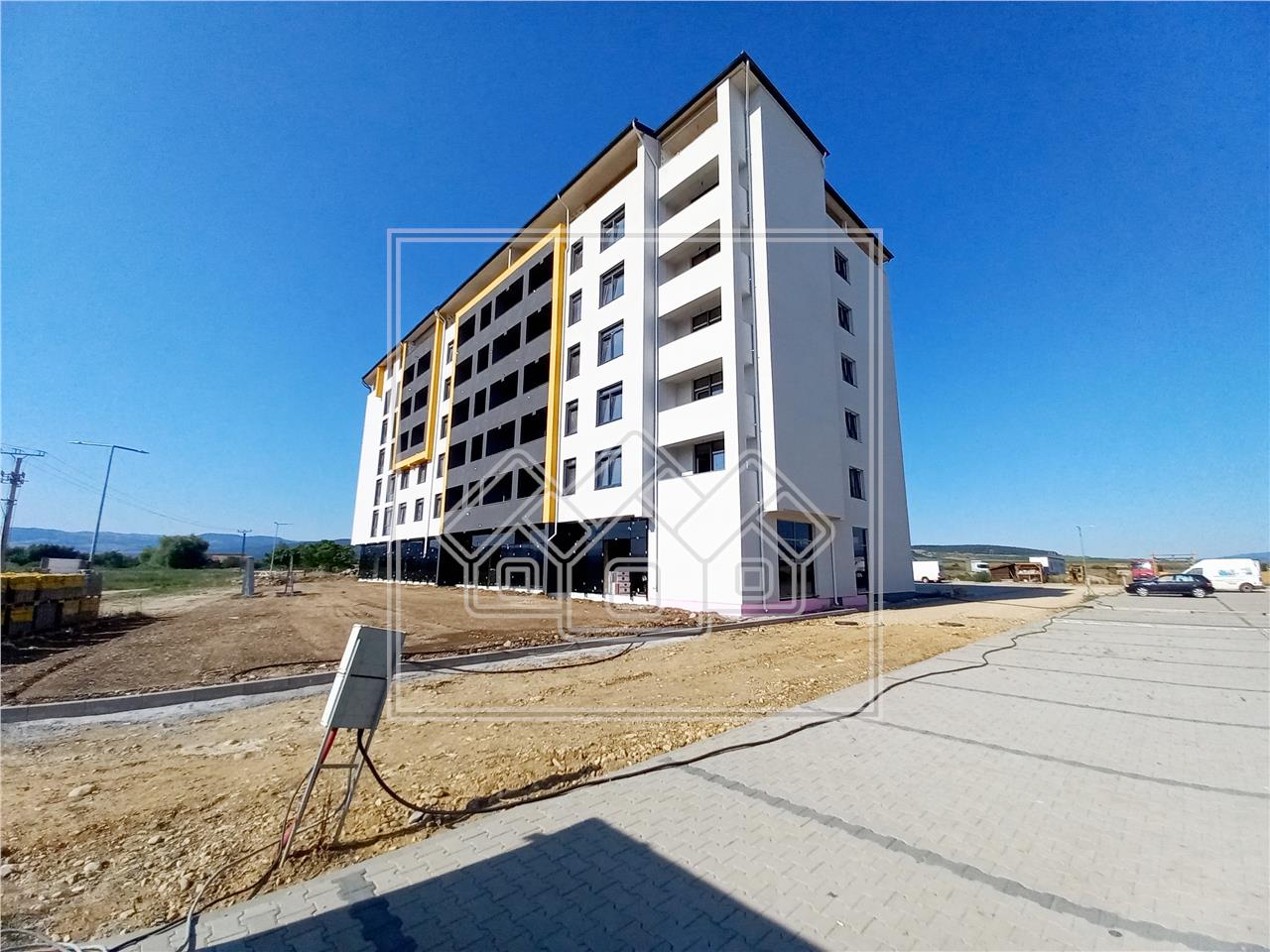 Apartment for sale in Alba Iulia - Sebes - 2 rooms and a balcony - New