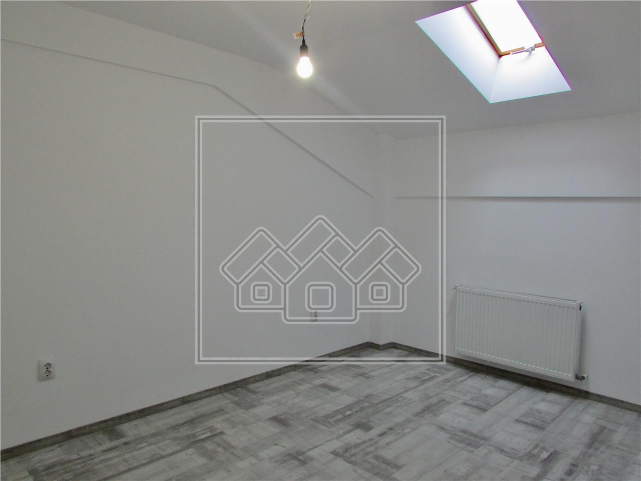Apartment for sale in Sibiu - 3 rooms - and attic - finished to order