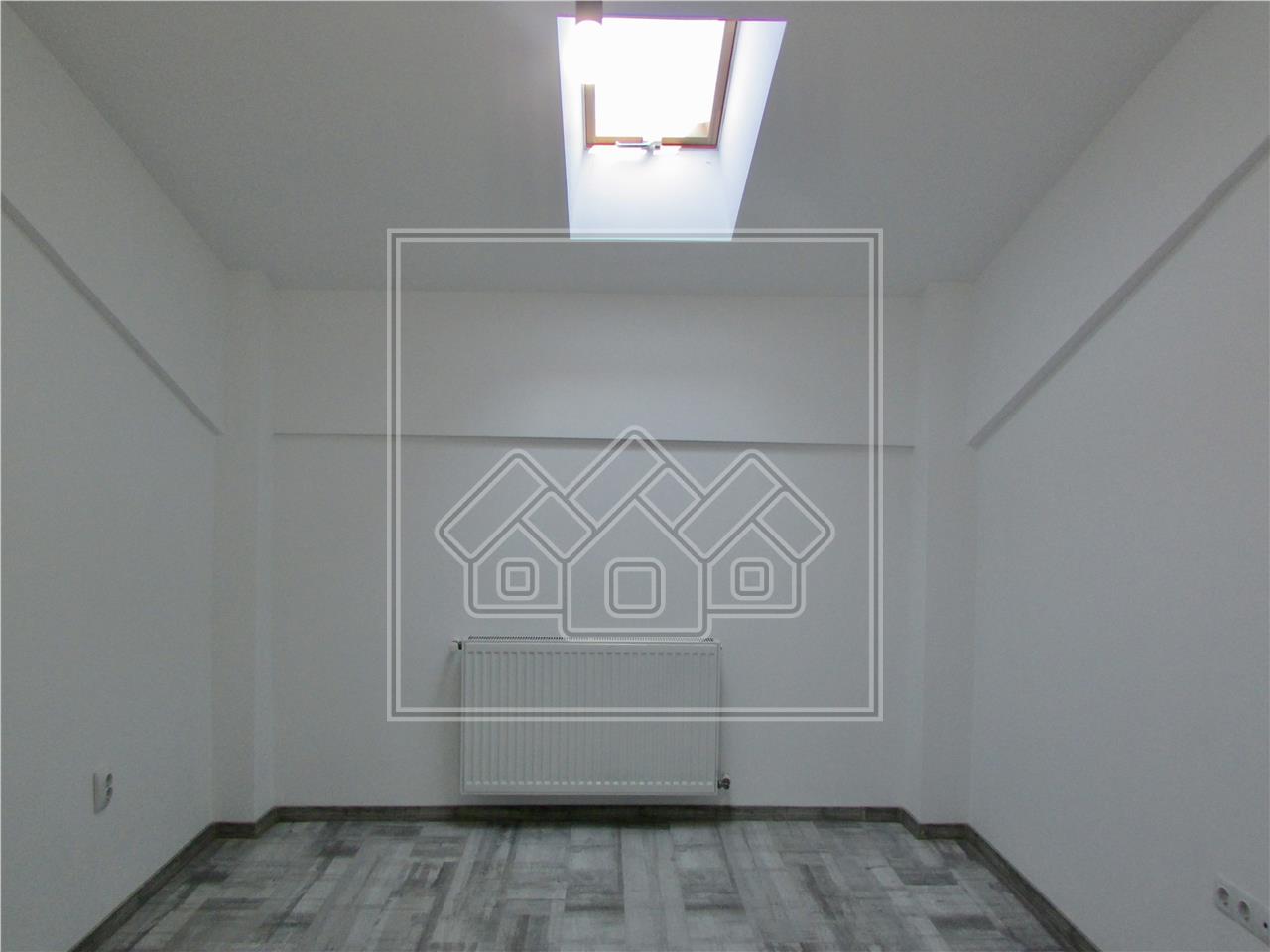 Apartment for sale in Sibiu - 3 rooms - and attic - finished to order
