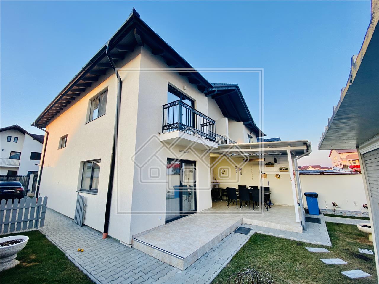 House for sale in Sibiu - duplex type - furnished and equipped - Carti