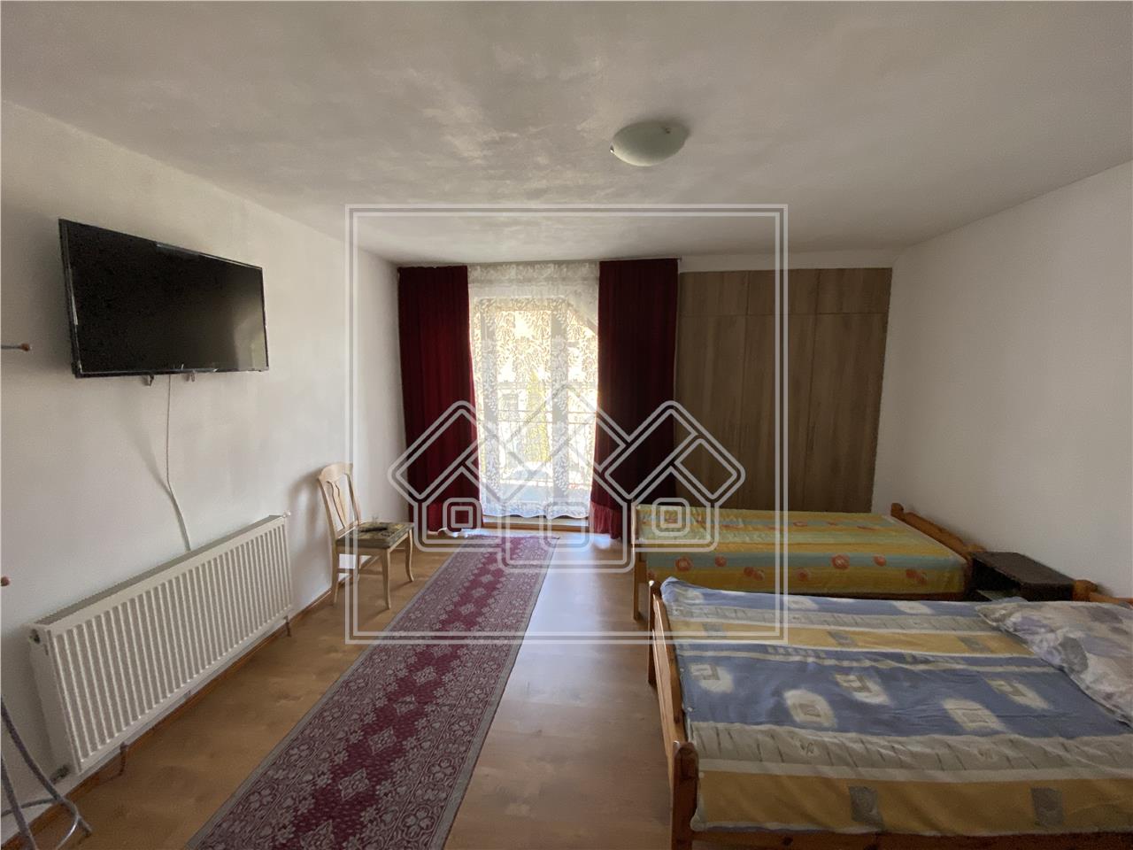 Pension for sale in Sibiu - 3 separate buildings - usable sqm