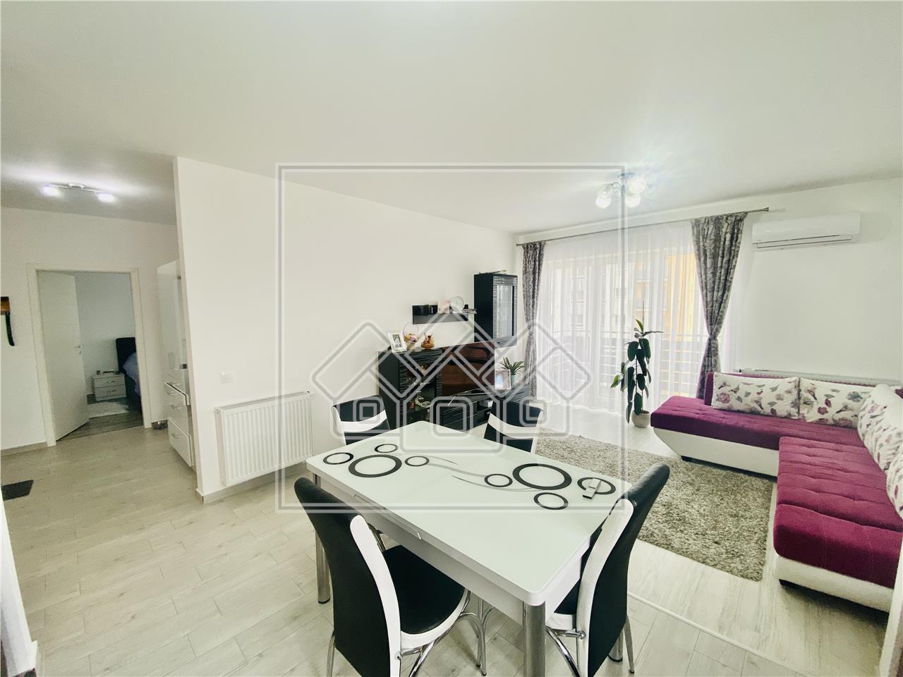 Wohnung zum Verkauf in Sibiu - 3 Zimmer, Balkon und Abstellraum - Nach