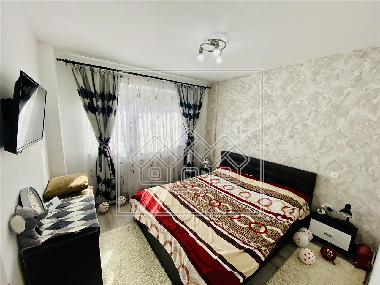 Apartment for sale in Sibiu - 2 rooms, balcony and cellar - Siretului
