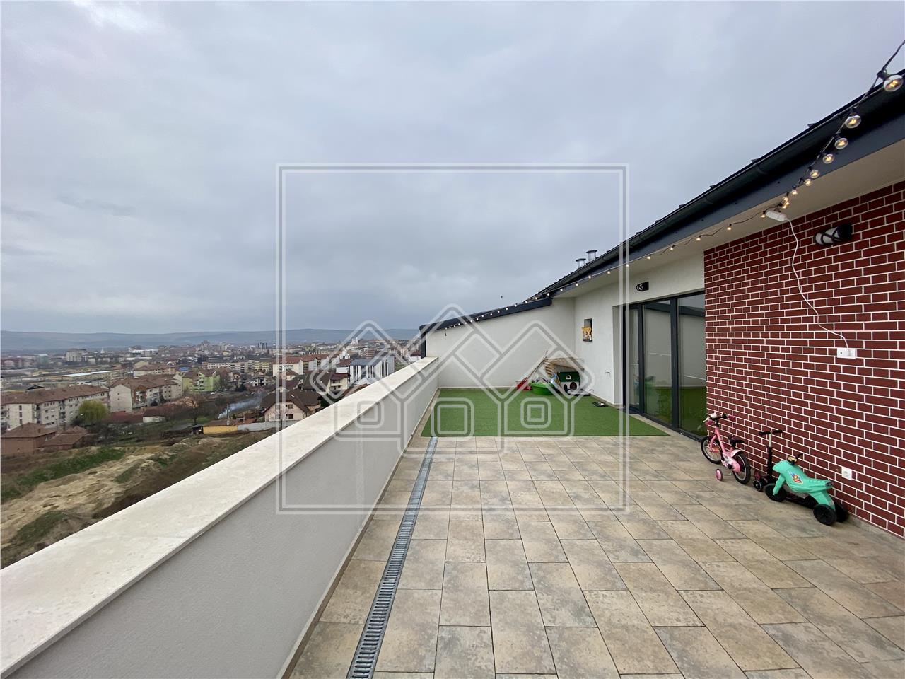 Penthouse for sale in Alba Iulia - terrace of 59 sqm and balcony