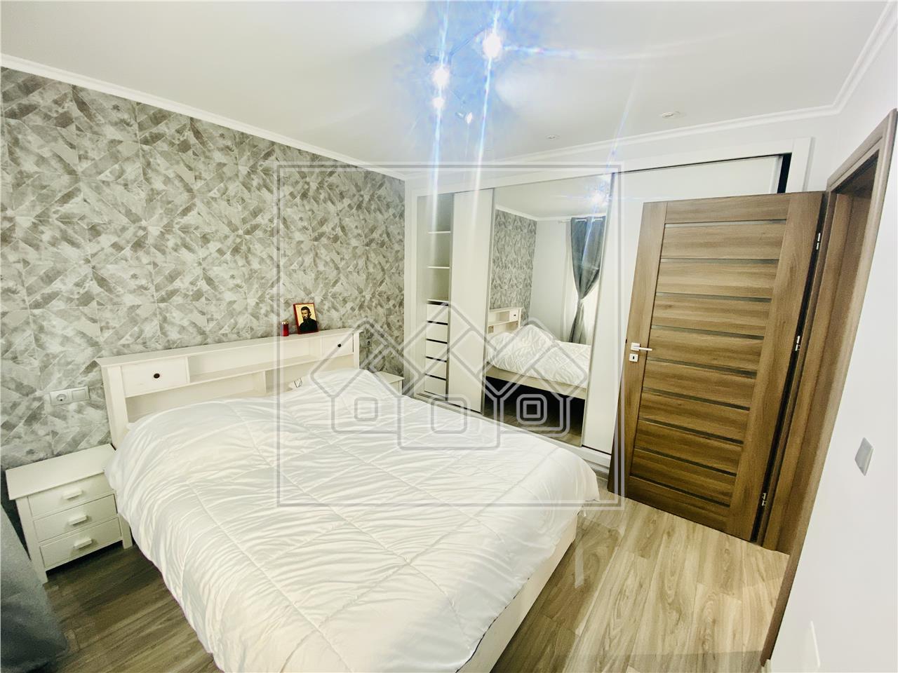 Wohnung zu verkaufen in Sibiu - 60 qm Nutzflache und 84 qm Garten - Se