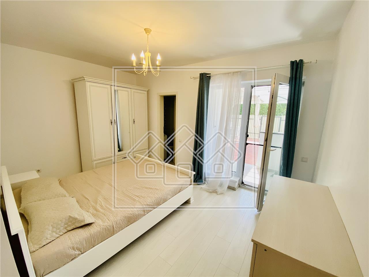 Apartament de vanzare in Sibiu - 3 camere,balcon si gradina - Turnisor