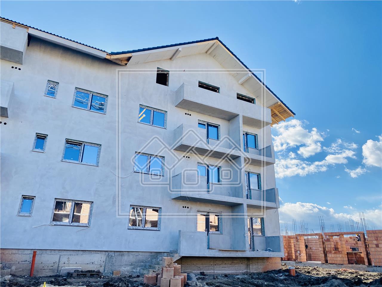 Apartament de vanzare in Sibiu - 2 camere, 2 bai,balcon- Doamna Stanca