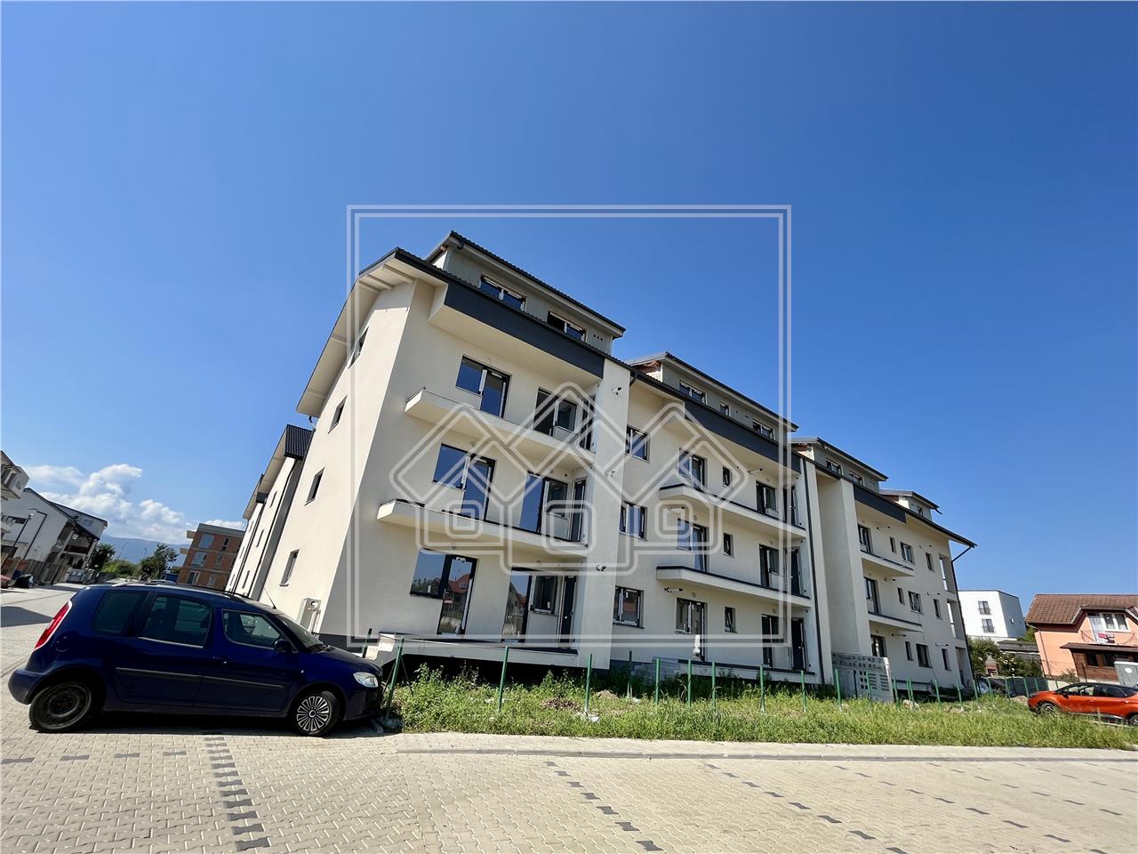 Apartament 2 camere de vanzare in Sibiu - nou si decomandat - 62 mpu