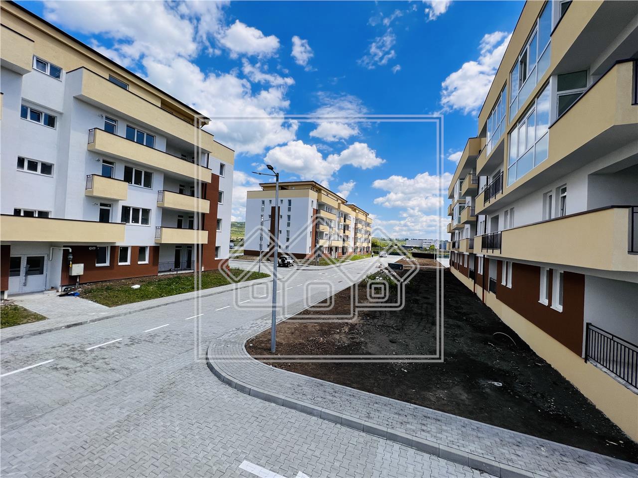 Apartament de vanzare in Sibiu -2 balcoane - loc de parcare - lift