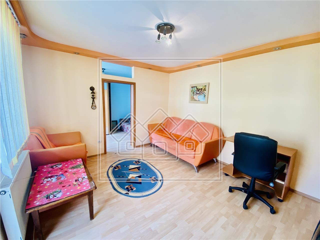 Apartament de vanzare in Sibiu - 2 camere si balcon - Zona N. Iorga