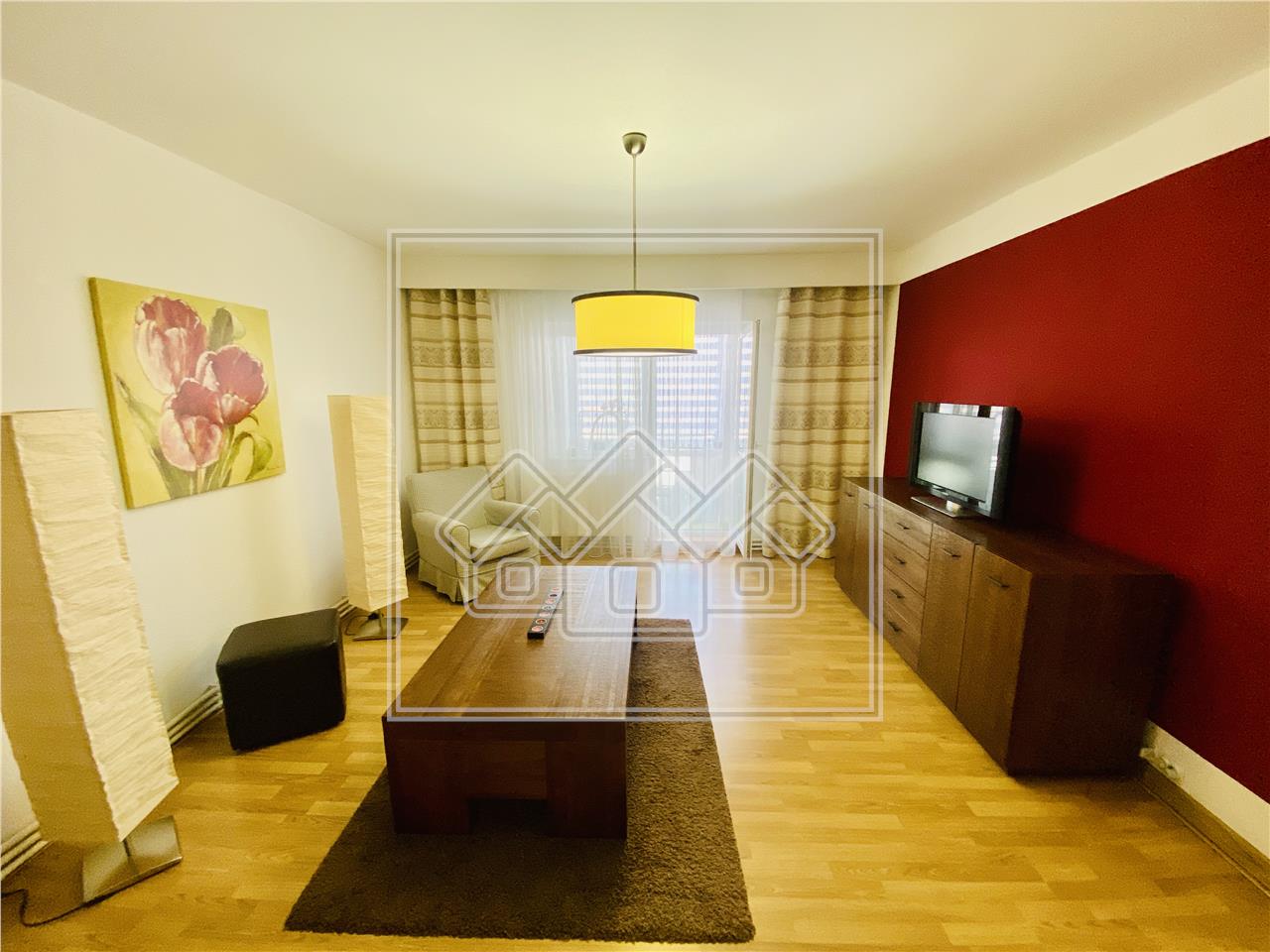 Apartament de inchiriat in Sibiu - 3 camere si balcon - Terezian