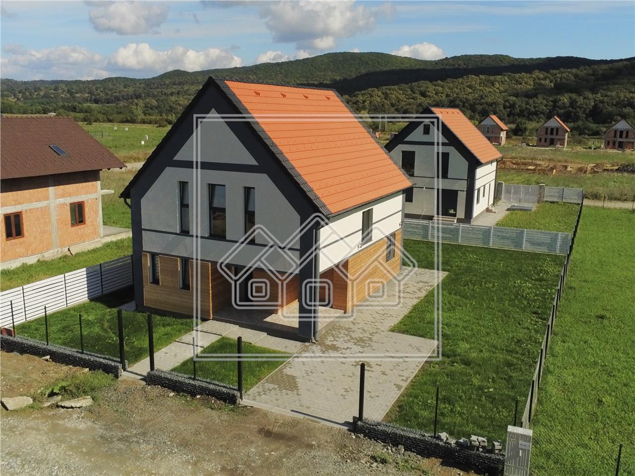 Casa de vanzare in Sibiu -Talmaciu- Casa VERDE,independenta energetic