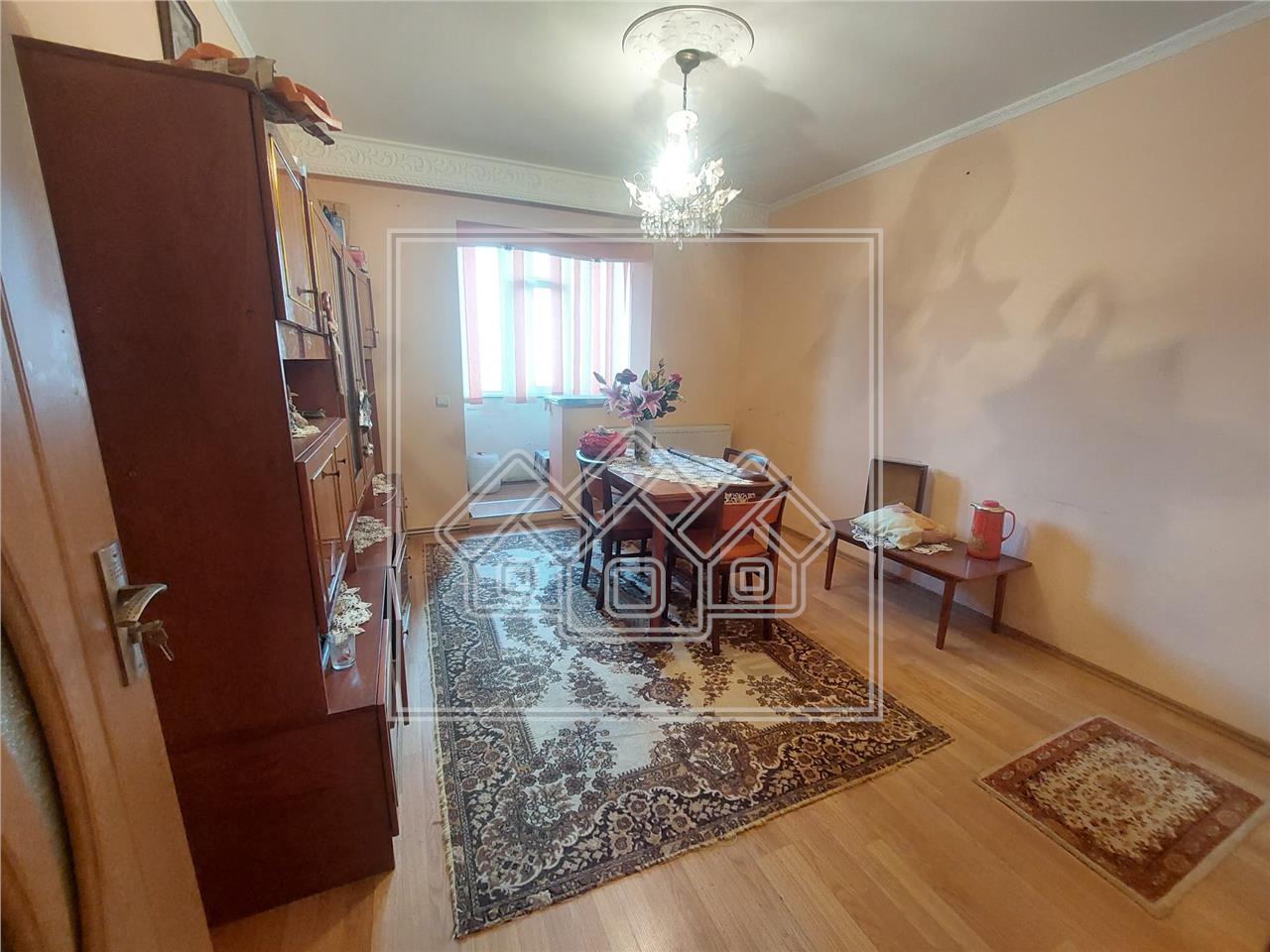 Apartament 2 camere de vanzare in Sibiu - etaj 2 - zona Cisnadie