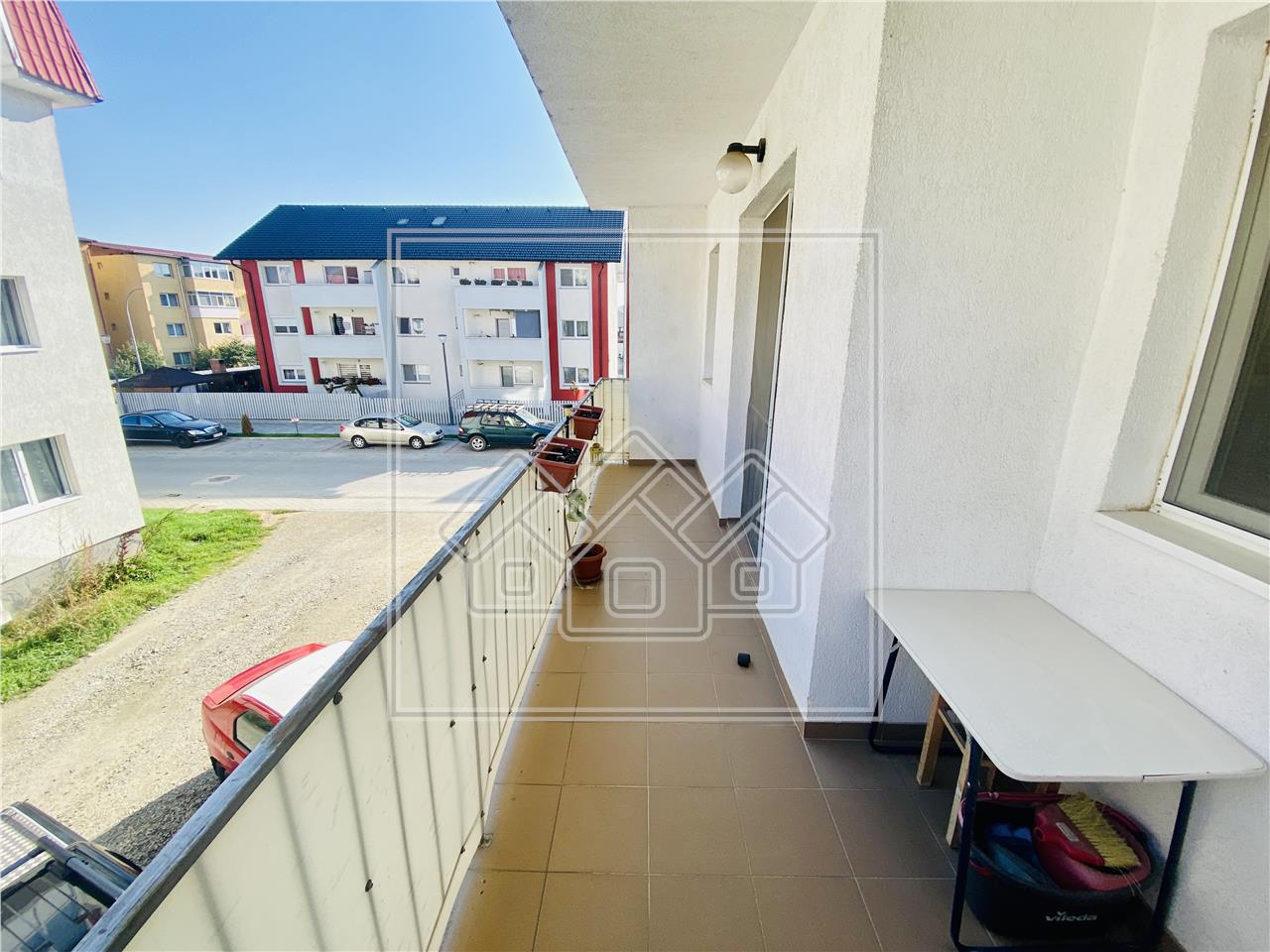 Apartament de vanzare in Sibiu-2 camere si balcon-Etaj 1/3-Selimbar