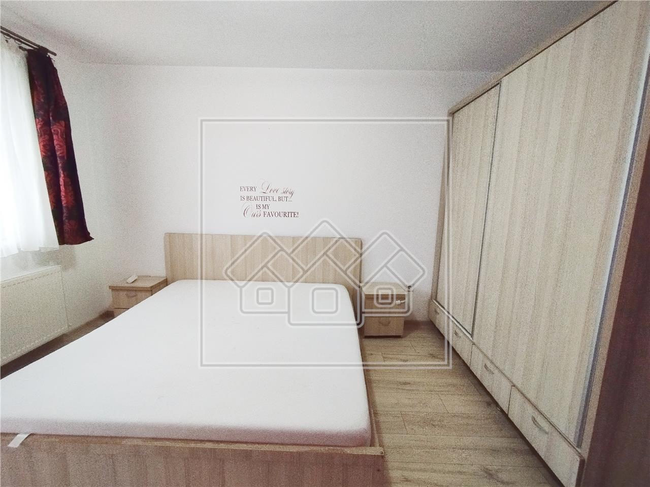 Apartament de inchiriat in Sibiu - 3 camere, 2 bai, garaj subteran