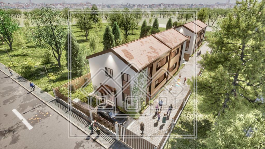 Casa de vanzare in Sibiu - Talmaciu - tip duplex - predare la alb