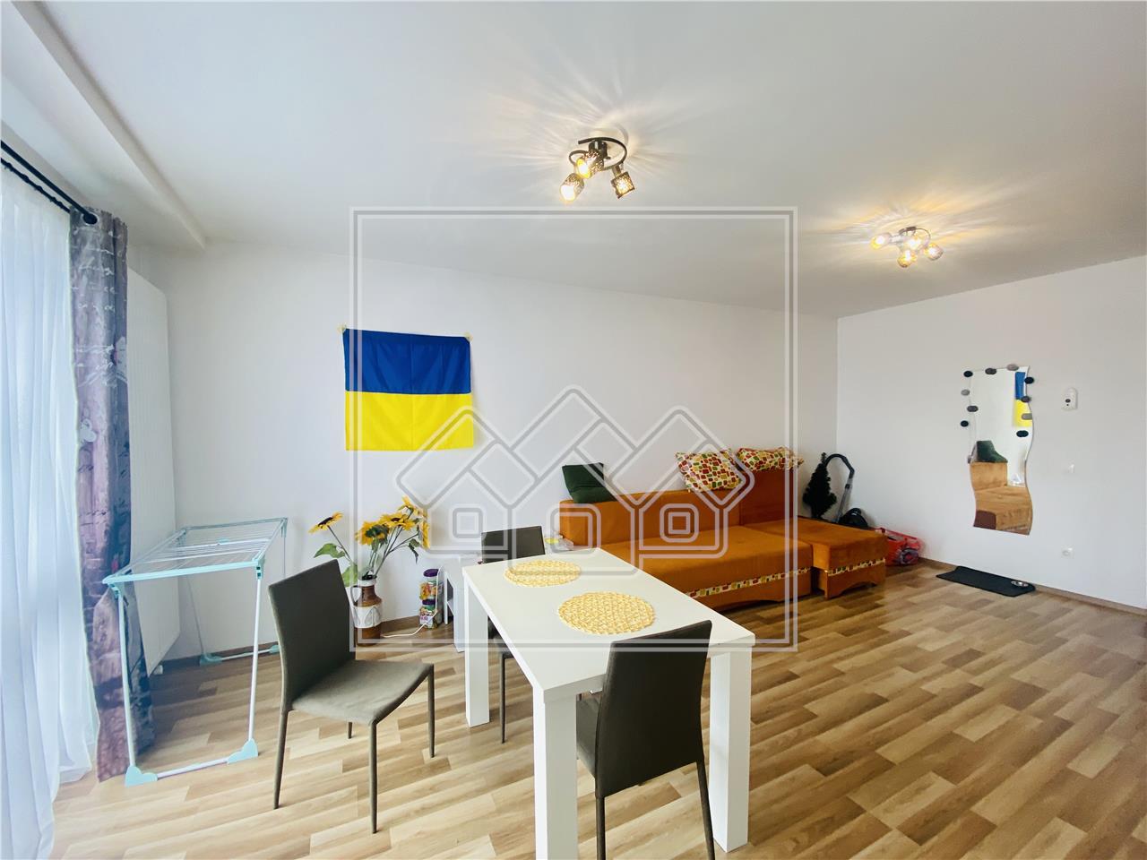 Apartament de vanzare in Sibiu- 2 camere - mobilat modern - Selimbar