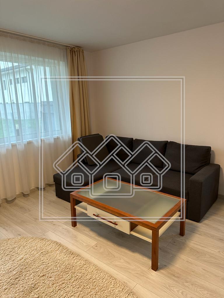 Apartament de inchiriat in Sibiu - 2 camere - gradina 50 mp - Selimbar