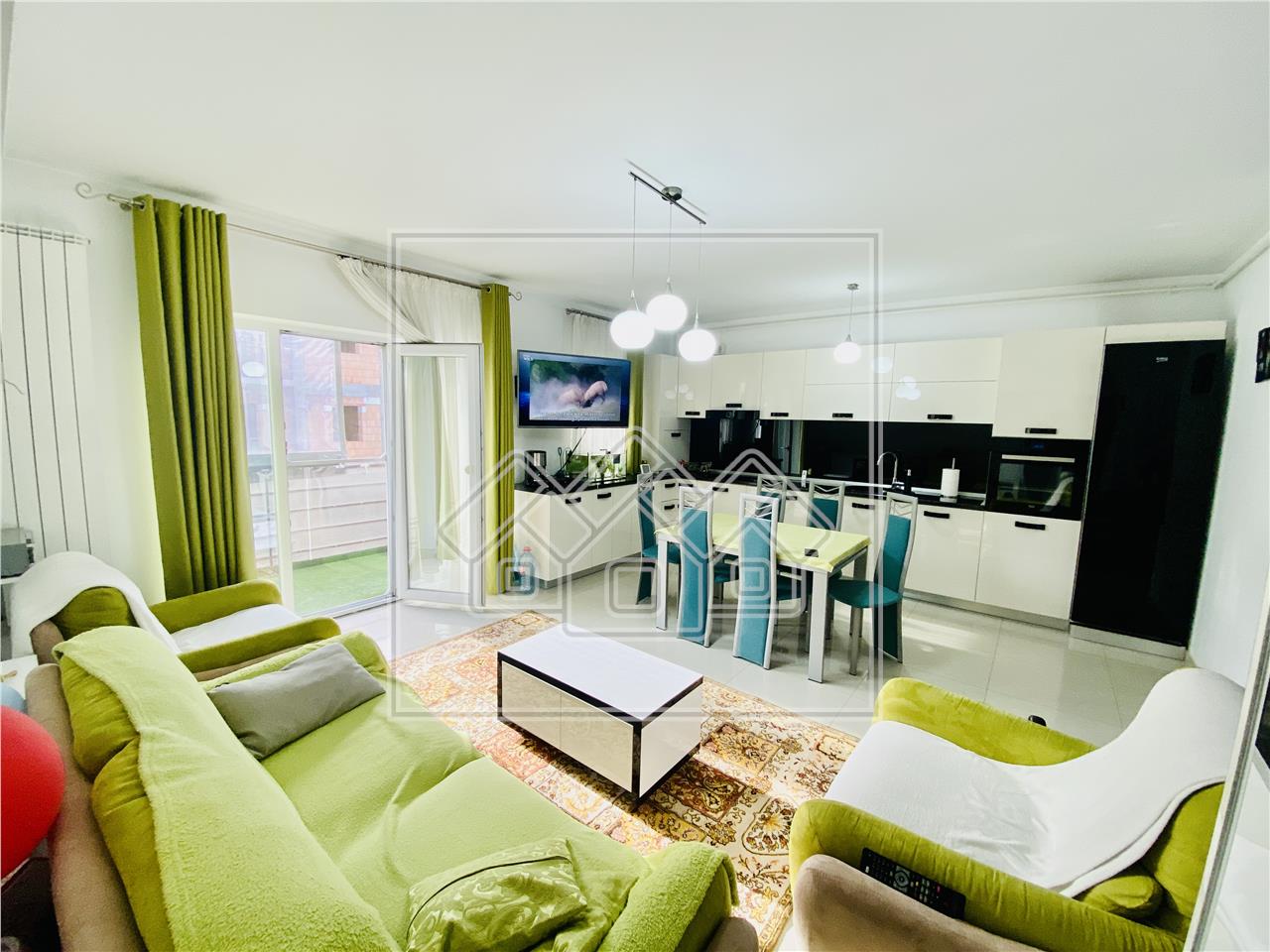 Apartament de vanzare in Sibiu - Selimbar - 2 camere si balcon