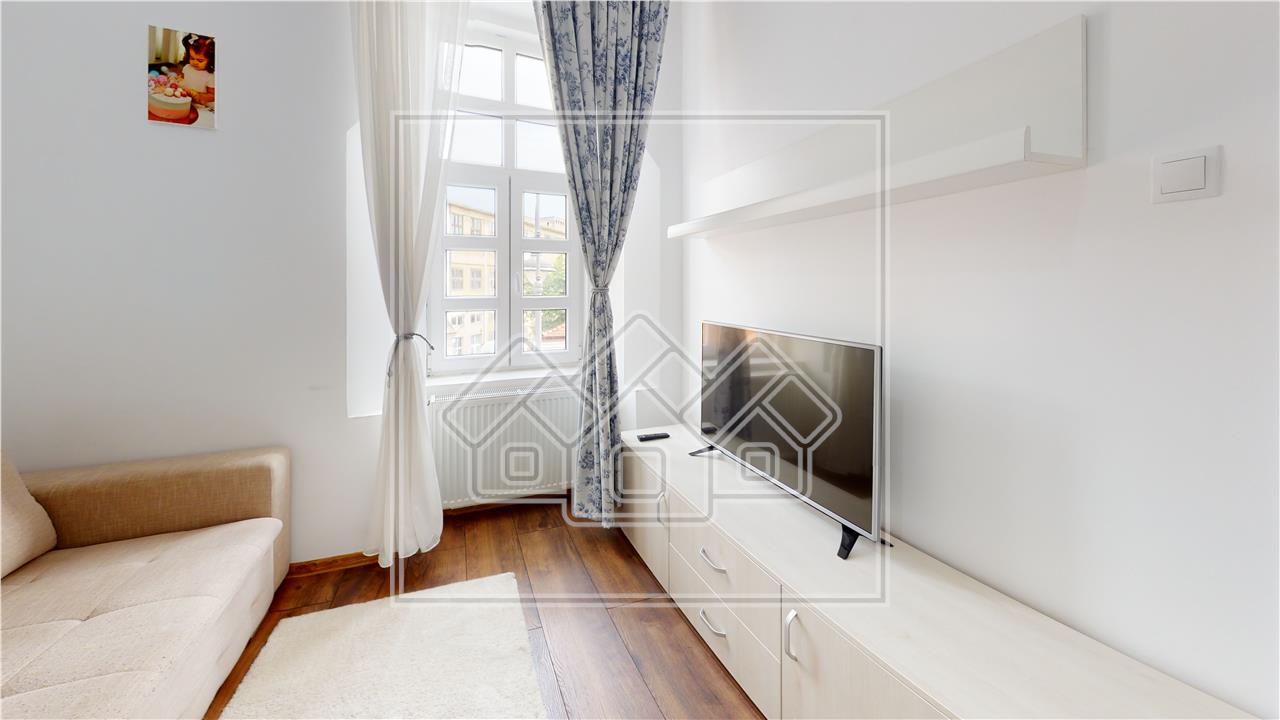 Apartment for sale in Sibiu - 64 square meters - 3 rooms and part of t