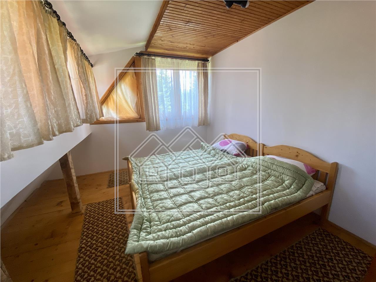 Casa de vanzare in Sibiu -  casa de vacanta cu 6 camere - Paltinis