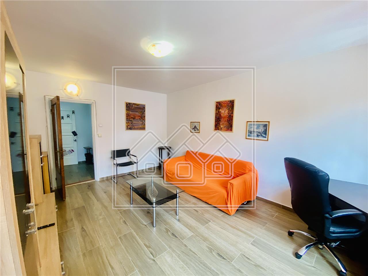 Apartament de inchiriat in Sibiu - 2 camere si balcon - Zona N. Iorga