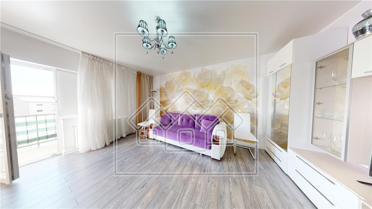 Apartament de vanzare in Sibiu - 2 camere si balcon - Zona Ciresica
