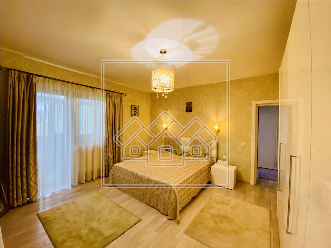 Apartament de inchiriat in Sibiu -3 camere, balcon, garaj - M. Viteazu