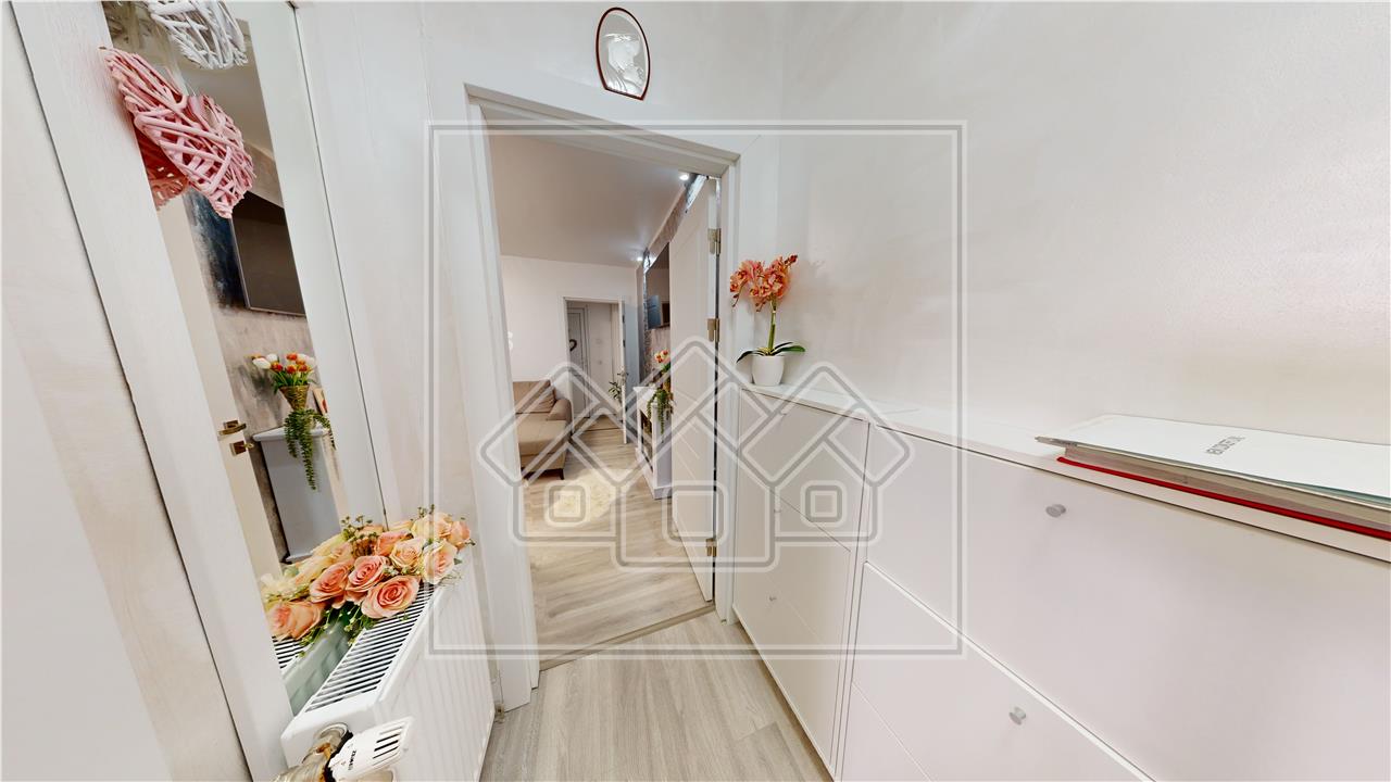 Apartament de vanzare in Sibiu - 2 camere si balcon - Zona M. Viteazu