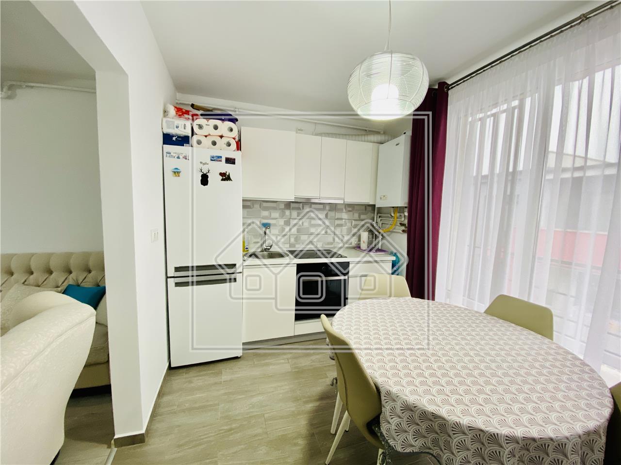 Apartament de vanzare in Sibiu -3 camere, 2 balcoane - C. Arhitectilor